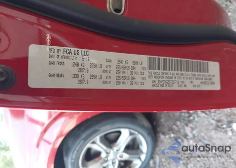 2016 Dodge Journey Crossroad Plus from USA, damaged, VIN 3C4PDDGG5GT217716